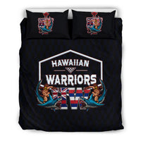 Polynesian Bedding Set - Hawaiian Warrior Duvet Cover Set - Polynesian Pride