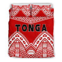 Polynesian Bedding Set - Tonga Tribal Pattern Duvet Cover Set - Polynesian Pride