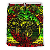 Seahorse Polynesian Bedding Set - Polynesian Tattoo Reggae - Polynesian Pride