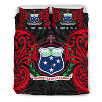 Samoa Polynesian Custom Personalised Bedding Set - Samoan Spirit - Polynesian Pride
