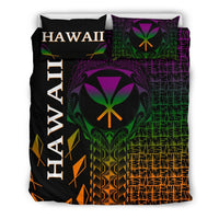 Hawaii Bedding Set - Kanaka Maoli Rocket Style - Polynesian Pride