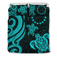 Cook Islands Bedding Set - Turquoise Tentacle Turtle - Polynesian Pride