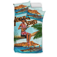 Hawaiian Hula Aboriginal Song Bedding Set - Polynesian Pride