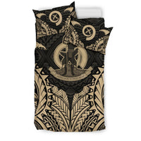 Vanuatu Duvet Cover Set - Vanuatu Coat Of Arms Premium - Polynesian Pride