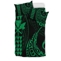 Kanaka Map Bedding Set Green - Polynesian Pride