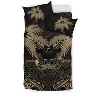 Papua New Guinea Duvet Cover Set - Papua New Guinea Coat Of Arms Coconut (Duvet Cover) - Polynesian Pride