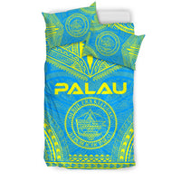 Palau Flag Polynesian Chief Duvet Cover Set - Polynesian Pride