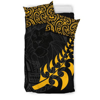 New Zealand Maori Lion Rugby Bedding Set - Polynesian Pride