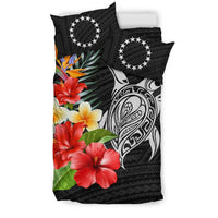 Polynesian Duvet Cover Set - Cook Island Bedding Set Polynesia Hibiscus And Plumeria - Polynesian Pride
