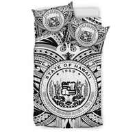 Hawaii Bedding Sets - Polynesian Tattoo & Hawaii Coat of Arm - Polynesian Pride