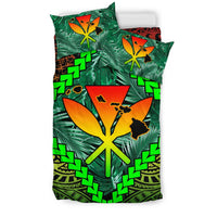 Hawaii Bedding Set - Hawaii Kanaka Kakau Tropical Polynesian Bedding Set - Polynesian Pride