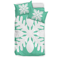 Hawaiian Royal Pattern Bedding Set - Seafoarm - D1 Style - Polynesian Pride