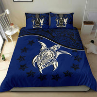 Cook Islands Bedding Set Dark Blue - Polynesian Pride