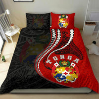 Polynesian Bedding Set - Tonga Duvet Cover Set Kanaloa Tatau Gen TO (Black) - Polynesian Pride