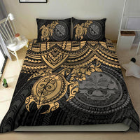 Federated States Of Micronesia Duvet Cover Set - Golden Turtle - Polynesian Pride
