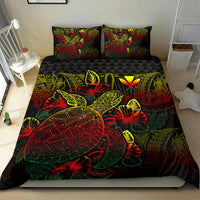 Polynesian Bedding Set - Hawaii Duvet Cover Set Reggae Color - Polynesian Pride