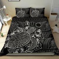 Polynesian Bedding Set - Cook Islands Duvet Cover Set Black Color - Polynesian Pride