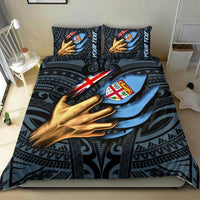 Fiji Personalised Bedding Set - Fiji In Me (Blue) - Polynesian Pride
