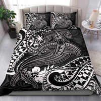Chuuk Bedding Set - White Shark Polynesian Tattoo White - Polynesian Pride
