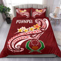 Pohnpei Bedding Set - Pohnpei Seal Polynesian Patterns Plumeria - Polynesian Pride