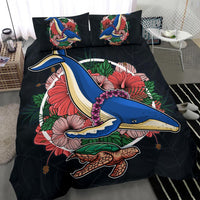 Hawaii Duvet Cover Set - Polynesian Whale Turtle - Polynesian Pride