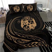 Tonga Bedding Set - Gold - Frida Style - Polynesian Pride