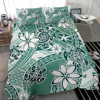 Polynesian Duvet Cover Set - Turtle Duvet Cover Set Green Green - Polynesian Pride