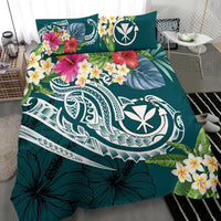 Polynesian Hawaii Kanaka Maoli Bedding Set - Summer Plumeria - Polynesian Pride