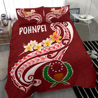 Pohnpei Bedding Set - Pohnpei Seal Polynesian Patterns Plumeria - Polynesian Pride
