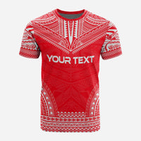 Austral Islands Custom T Shirt Austral Islands Flag Polynesian Chief Tattoo Red Version Unisex Red - Polynesian Pride