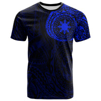 Philippines Polynesian T Shirt Polynesian Tattoo Style Unisex Blue - Polynesian Pride