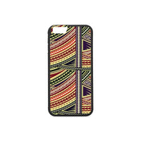 Polynesian 04 Rubber Phone Case One Size iPhone 6/6s Black - White - Polynesian Pride