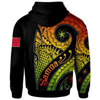 Samoa Custom Hoodie Samoa Polynesian Decorative Patterns - Polynesian Pride