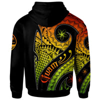 Guam Hoodie Guam Polynesian Decorative Patterns - Polynesian Pride