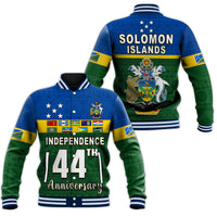 Solomon Islands National Day Baseball Jacket Independence Day Tapa Pattern LT13 Unisex Green - Polynesian Pride