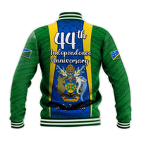 Solomon Islands Day Baseball Jacket 44 Years Independence Anniversary LT13 - Polynesian Pride
