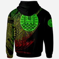 Tahiti Hoodie Legends Are Born In Reggae Color - Polynesian Pride