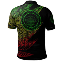 Palau Polo Shirt Legends Are Born In Reggae Color - Polynesian Pride