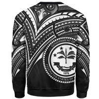 Federated States of Micronesia Sweatshirt - Cross Style White Color - Polynesian Pride