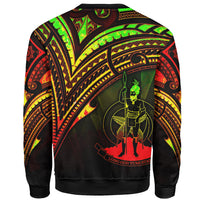 Vanuatu Sweatshirt - Cross Style Reggae Color - Polynesian Pride