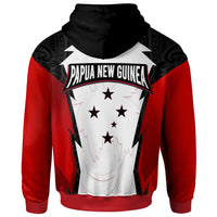 Papua New Guinea Zip Hoodie Mount Hagen PNG Coat of Arms - Polynesian Pride