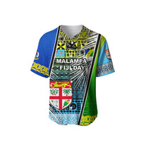 (Custom Personalised) Vanuatu Malampa Fiji Day Baseball Jesey 2022 LT6 - Polynesian Pride