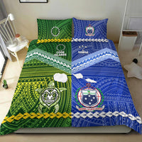 Samoa And Cook Islands Bedding Set Together LT8 - Polynesian Pride