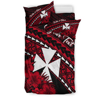 Wallis et Futuna Personalised Bedding Set Tapa Hibiscus Vibes LT7 - Polynesian Pride