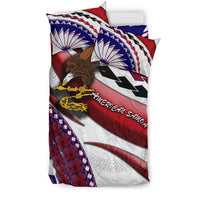 American Samoa Bedding Set Artsy Style LT9 - Polynesian Pride