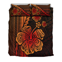 Polynesian Hibiscus Bedding Set Hawaiian Style No.1 LT6 - Polynesian Pride