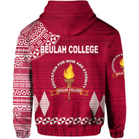 Tonga Beulah College Zip Hoodie Simple Style LT8 - Polynesian Pride