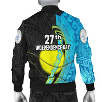 Palau Independence Day Women's Bomber Jacket Special Style LT16 - Polynesian Pride