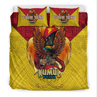 (Custom Personalised) Papua New Guinea Rugby Kumul Pride Bedding Set - LT2 - Polynesian Pride