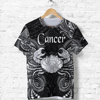 Cancer Zodiac Polynesian T Shirt Unique Style Black LT8 - Polynesian Pride
